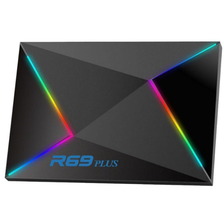 4G+32G US Plug R69PLUS Allwinner H728 Octa-Core ARM Cortex A55 Android 14 Network Box Player