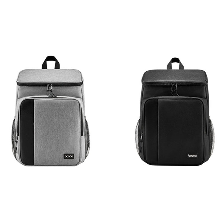 Baona BN-K012 Multifunctional Large-capacity Laptop Backpack Business Backpack(Black)