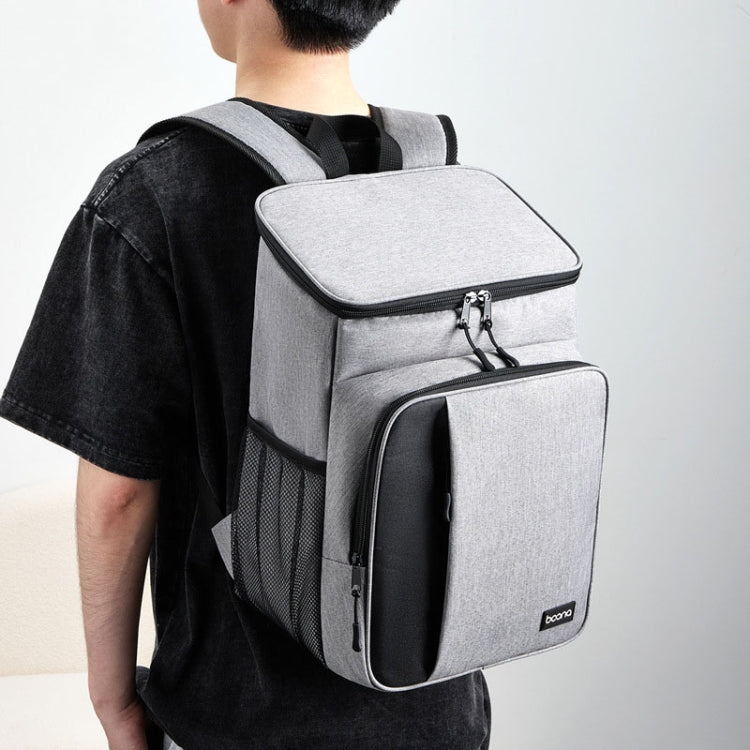 Baona BN-K012 Multifunctional Large-capacity Laptop Backpack Business Backpack(Gray)