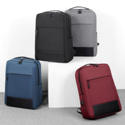 Large-capacity Travel Business Water-resistant Laptop Backpack(Black)