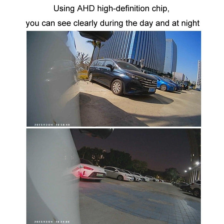 5 Inch AHD Video Monitor Car Reversing High-Definition Camera, Specification: With Video Recording + Side Mounting