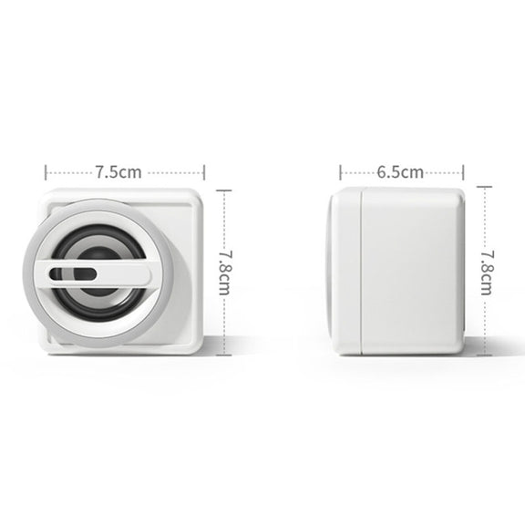 K1 Mini Desktop Computer Wired Speakers USB Subwoofer Speaker, Color: Light Edition Light Blue