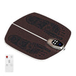 EMS Foot Massager Pad Foldable Pulse Foot Massage Mat Microcurrent Foot Physical Therapy With RC(Coffee) - free shipping - PMC TechLife - Order now!