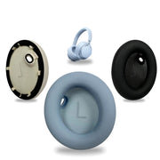 1pair For Anker Soundcore Space One S1 Headphone Leather Sponge Cover(Blue)