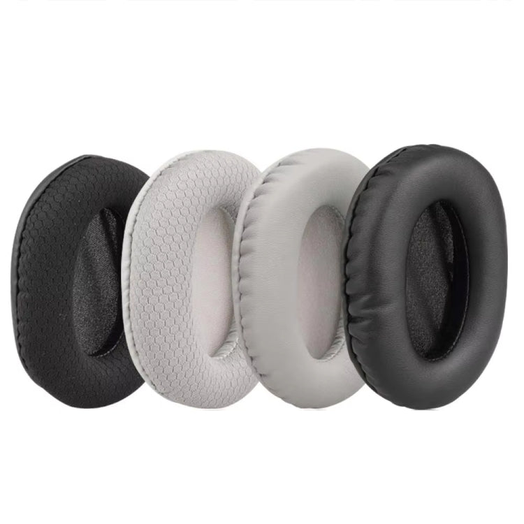 1pair For Razer Opus X Headphone Replacement Sponge Cover Ear Pad Accessories(Black Leather)