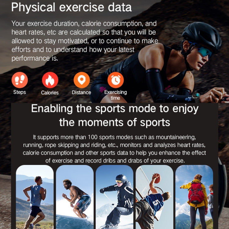 Bluetooth Talk Outdoor Pedometer Exercise Heart Rate Sleep Monitoring Smart Watch(Silver)