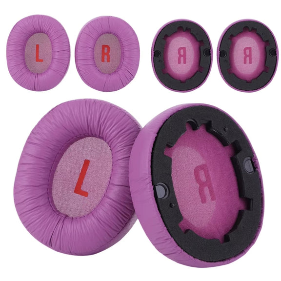 1pair For JBL JR460NC Headphone Leather Sponge Cover Earmuffs(Blue)
