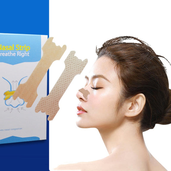 120pcs /Pack 66 X 19mm Nasal Strips To Improve Sleep, Reduce Snoring And Relieve Nose Congestion