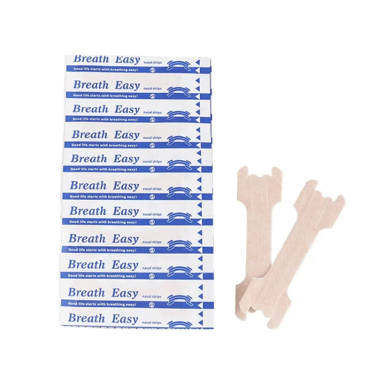 120pcs /Pack 66 X 19mm Nasal Strips To Improve Sleep, Reduce Snoring And Relieve Nose Congestion