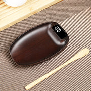 100g/0.1g   Wood Electronic Tea Coffee Scale Kitchen Bar Scale(Ebony)