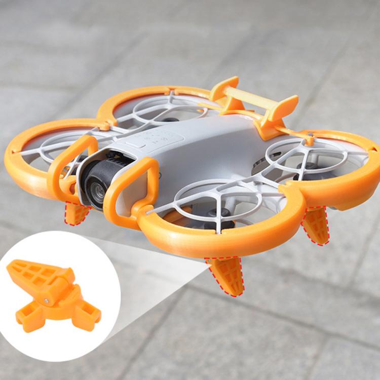 For DJI Neo CQT Booster Landing Gear Folding Small Stand(Gray)