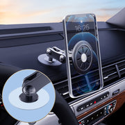 Central Control Instrument Panel Car Navigation Universal Phone Holder, Model: X24-6A Magnet Suction Cup