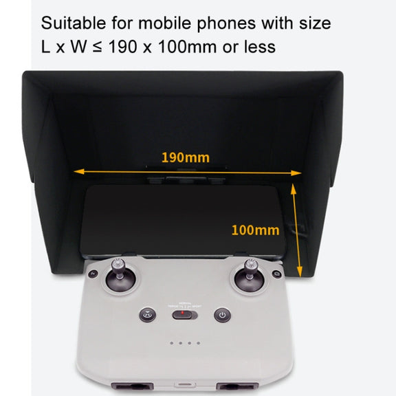 CQT Remote Control Mobile Phone Magnetic Light Cover For DJI Mavic 3 / Mini 3 Pro / Mini 2 / Air 2S / Air 2