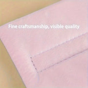 Dual-use Double-sided Eye Mask Earmuffs All-inclusive Noise Reduction Eye Protection Mask(Cold Pink+Warm Light Gray)