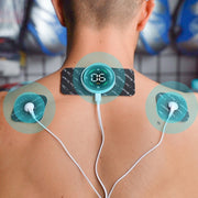 Cervical Massager EMS Pulse Therapy Device Full Body Massage Patch, Spec: Single Host Without Remote