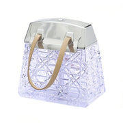 Desktop Small Crystal Bag Humidifier Aroma Ambient Lighting, Color: Blue Plug-in