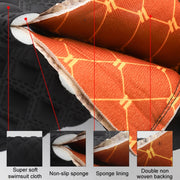 Medium Electrical Bike Warm Breathable Non-Slip Cushion Cover(Brown)