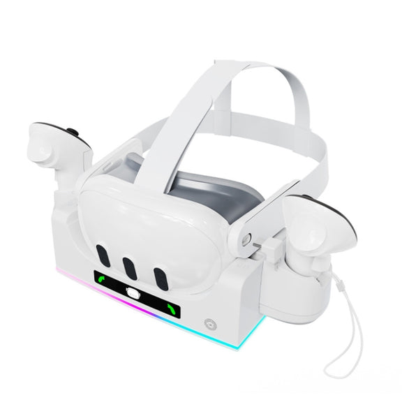 iplay Universal VR Storage Rack Charging Wall Mount with RGB Lighting
