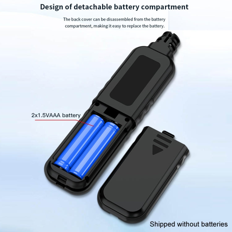 Portable Flammable Gas Methane Leak Detector Alarm(Black)