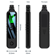 Portable Flammable Gas Methane Leak Detector Alarm(Black)
