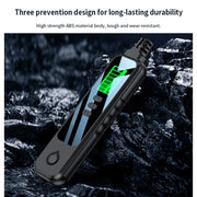 Portable Flammable Gas Methane Leak Detector Alarm(Black)