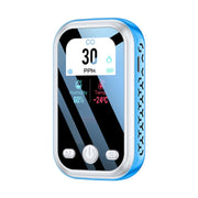 Portable Carbon Monoxide Detector Outdoor Home Detection Alarm(Blue)