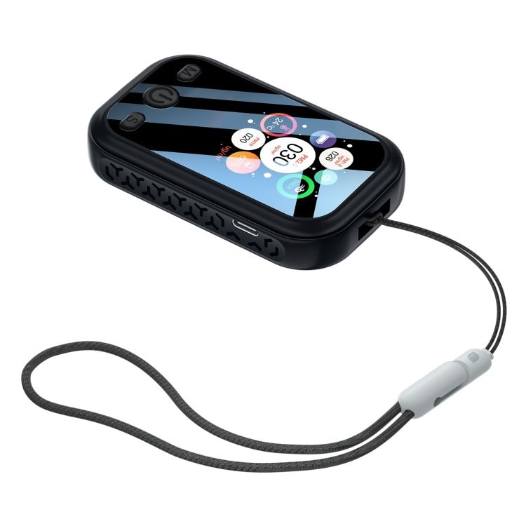 Haze Dust Air Quality Temperature Humidity Detector(Black)