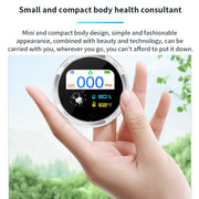 Portable Water-resistant Carbon Monoxide Alarm Detector(Black)