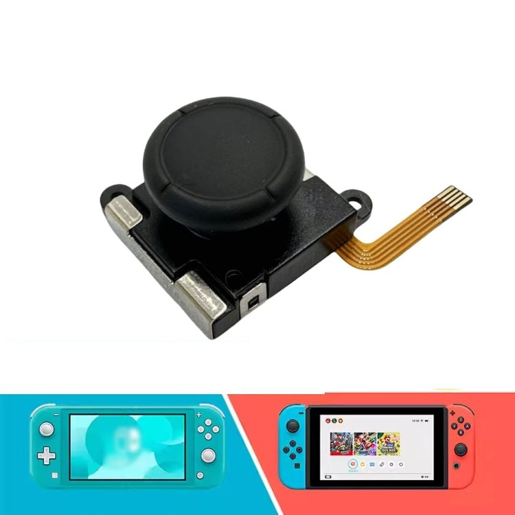 For Nintendo Switch / Lite / OLED TMR Upgraded Hall Joystick No Drifting Electromagnetic Stick(Black)