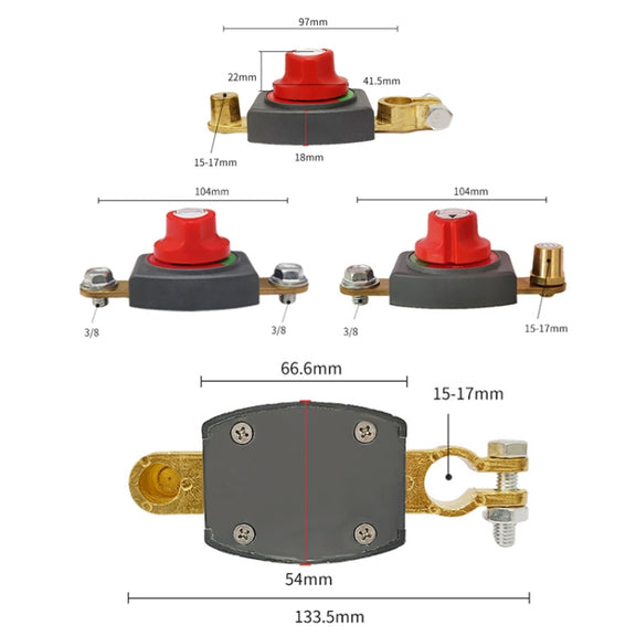 12V/24V Car Battery Negative Disconnect Switch Modification(Clip Type)