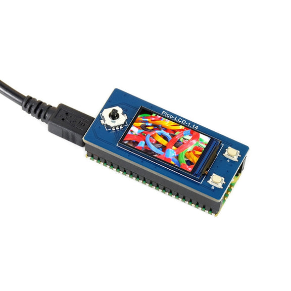 Waveshare 19340 For Raspberry Pi Pico 1.14inch 65K Colors LCD Display Module