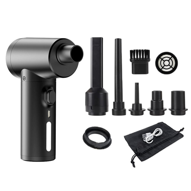 High-power Wireless Vacuum Cleaner Mini Air Pump, Specification: CF08+Vacuum Cleaner+Vacuum Pump
