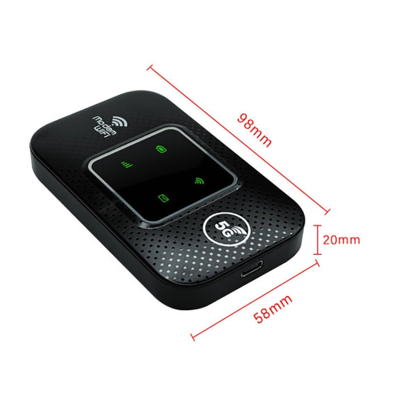 M9S-LED Eurasian Version 4G Portable WiFi Plug-in Wireless Router Car WiFi