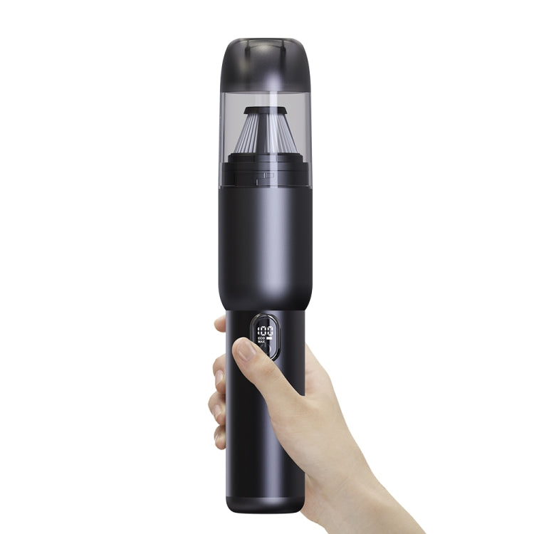 Multifunctional Suction Blowing Wireless Car Vacuum Cleaner Handheld High-Power Dust Blower(Black)