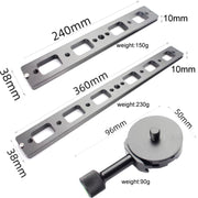 Double Camera Bracket Arca Swiss Quick Release Plate, Spec: Movable Base