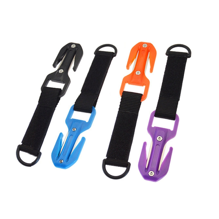 Underwater Portable Diving Rescue Rope Cutter(Blue)