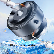 AIMITE M12 Car Phone Magnetic Rotating Holder Vacuum Suction Cup Strong Magnetic Support Bracket(Tarnish Black)