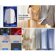 LM-1609S Portable Steam Handheld Electric Iron Home Mini Hanging Iron, Spec: EU Plug
