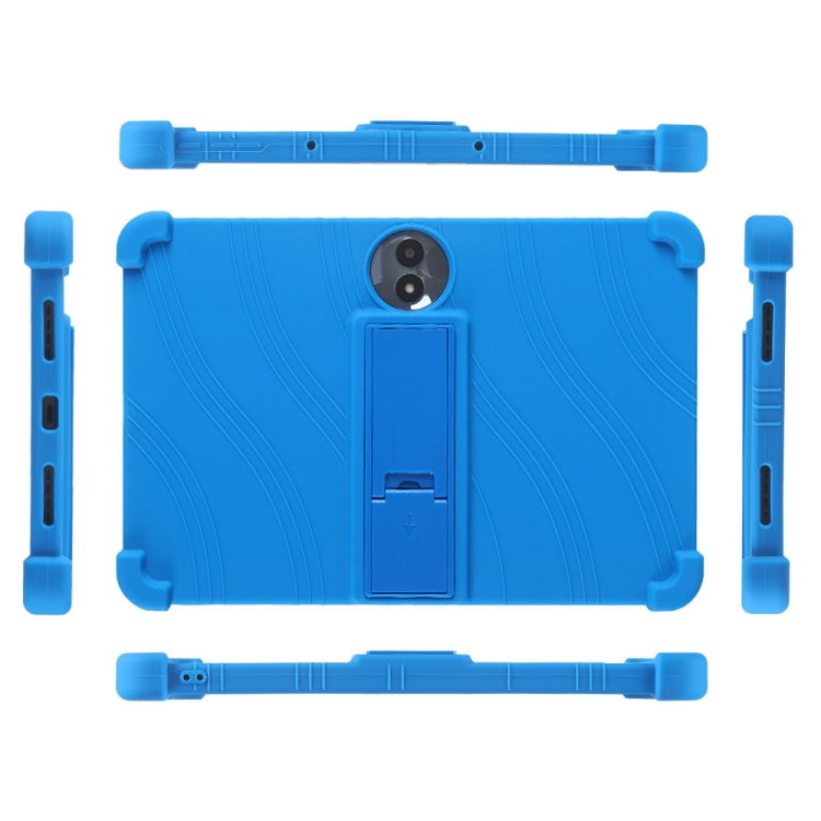 For TCL TAB 11 Gen 2 Shockproof Silicone Tablet Protective Case With Holder(Red)