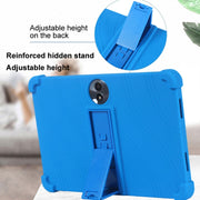 For TCL TAB 11 Gen 2 Shockproof Silicone Tablet Protective Case With Holder(Rainbow Color)