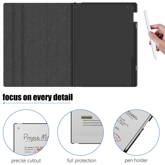 For reMarkable Paper Pro 2024 11.8 inch Rotating Dormant Case(Gray)