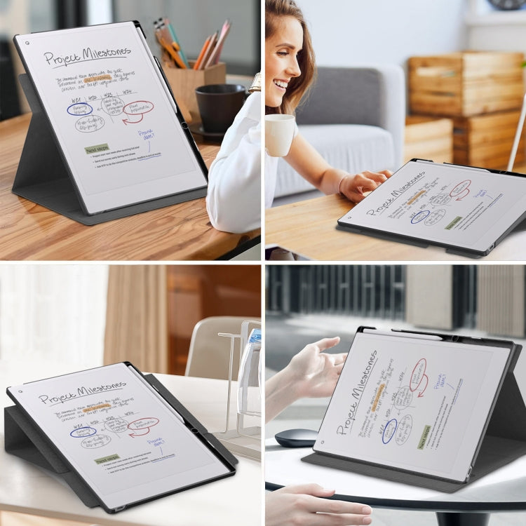 For reMarkable Paper Pro 2024 11.8 inch Rotating Dormant Case(Gray)