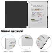 For reMarkable Paper Pro 2024 11.8 inch Book Style Dormant Case(Gray)