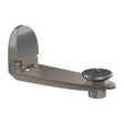 Aluminum Alloy Pan Head Adjustable Foldable Projector Wall Mount(Coffee Gray) - Other by PMC TechLife | Online Shopping South Africa | PMC TechLife | Buy Now Pay Later Mobicred
