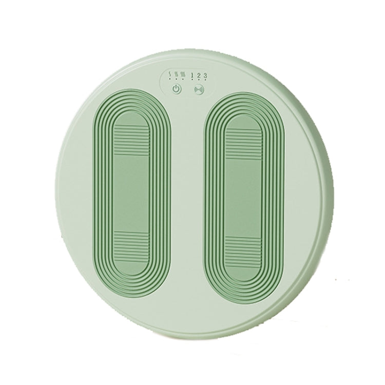 5V USB Plug Foot Massager Warmer 3 Levels Temperature & Vibration Adjustable(Milk Green)