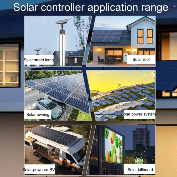 12V/24V 20A MPPT Smart Solar Charge Controller, Model: CM-D20