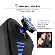 ZELOTES C18 11-Keys RGB Vertical Grip Ergonomic Joystick Programming Gaming Wired Mouse(Black)