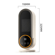 E68 1200W PTC Ceramic Heating Desktop Heater Smart Electric Heater, Plug: UK Plug(Standard Model)