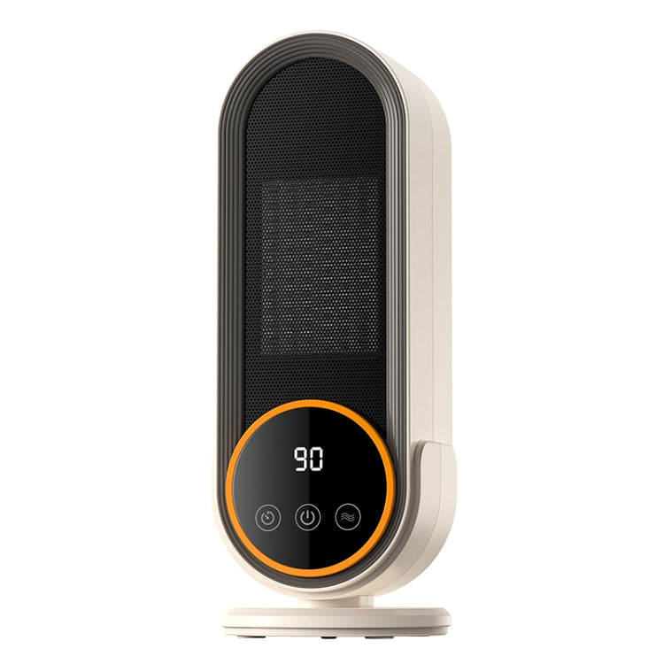 E68S 1200W PTC Ceramic Heating Desktop Smart Electric Heater, Plug: UK Plug(Remote Control Model)