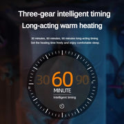 E68S 1200W PTC Ceramic Heating Desktop Smart Electric Heater, Plug: EU Plug(Remote Control Model)